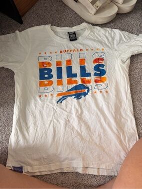 Buffalo Bills Kids White Short Sleeve Team T-Shirt